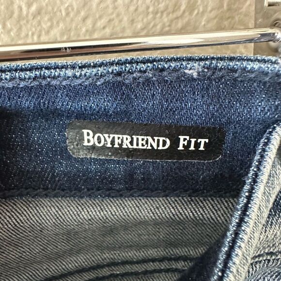 Judy Blue High Waist Destroyed Distressed Washed Denim Boyfriend Jeans Size 3/26 - Picture 5 of 7